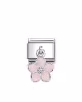 Nomination Charm, Composable Classic Link, Flower Pink Pendant