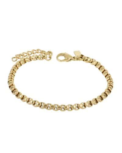 Arock John armbånd 4.5 matt gold