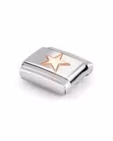 Nomination Charm, Composable Link, rose gold Star - Bilde 2