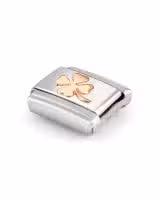 Nomination Charm, Composable Link, rose gold Four-Leaf Clover - Bilde 2