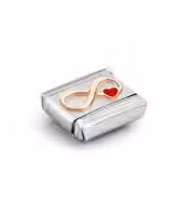 Nomination Charm, Composable Link, Infinity Red Heart - Bilde 2
