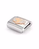 Nomination Charm, Composable Link, Silver Glitter Heart and Stars - Bilde 3