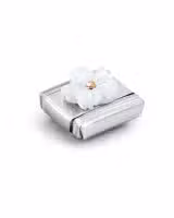Nomination Charm, Composable Link, Flower in Mother of Pearl - Bilde 2