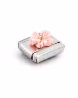 Nomination Charm, Composable Link, Pink Flower in coral paste - Bilde 2