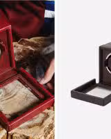 Wolf Cub Single Watch Winder with Cover - Brown - Bilde 2