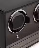 Wolf Cub Double Watch Winder with Cover - Black - Bilde 6
