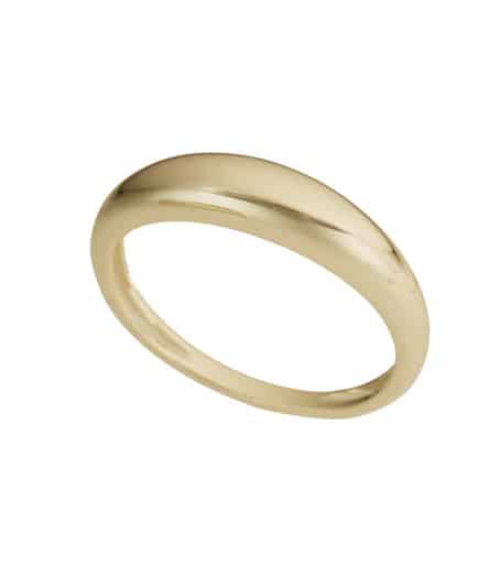 Dame­ring i gult gull