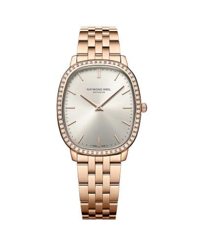 5280-P5S-64001 TOCCATA GENTS - OVALE - QUARTZ ROSE ROSE - DIAMON