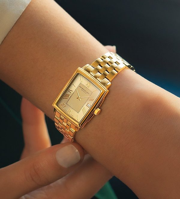Alternative view of 5925-P-00100 RW TOCCATA LADY QUARTZ SQ. CHAMP DIAL ROM, GLD BRAC