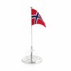 EIK Barn - Prinsesse bordflagg med fot i ekte tinn