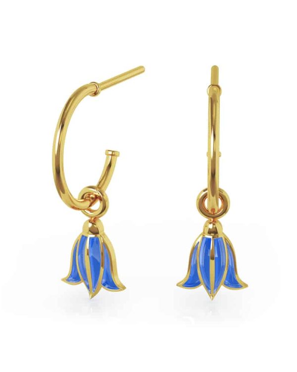 Kreoler med Blå blåklokke