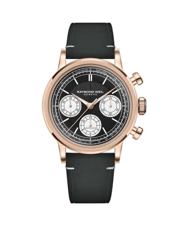 7765-PC5-20631 RW MILLESIME AUTOMATIC CHRONO ROSE BLACK DIAL BLA