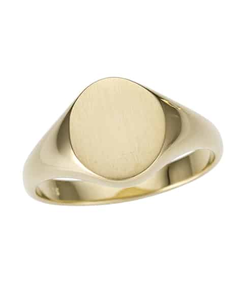 Gent´s Ring i gult gull