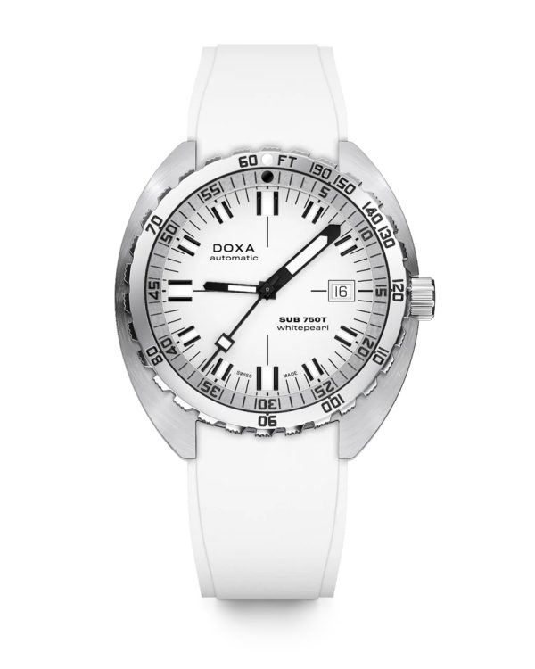 Doxa SUB 750T Whitepearl 45mm - 825.10.011.23