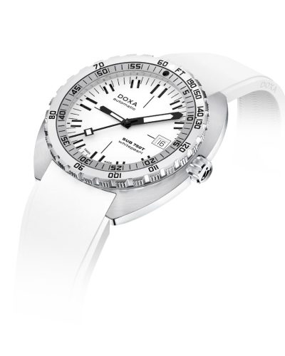 Alternative view of Doxa SUB 750T Whitepearl 45mm - 825.10.011.23