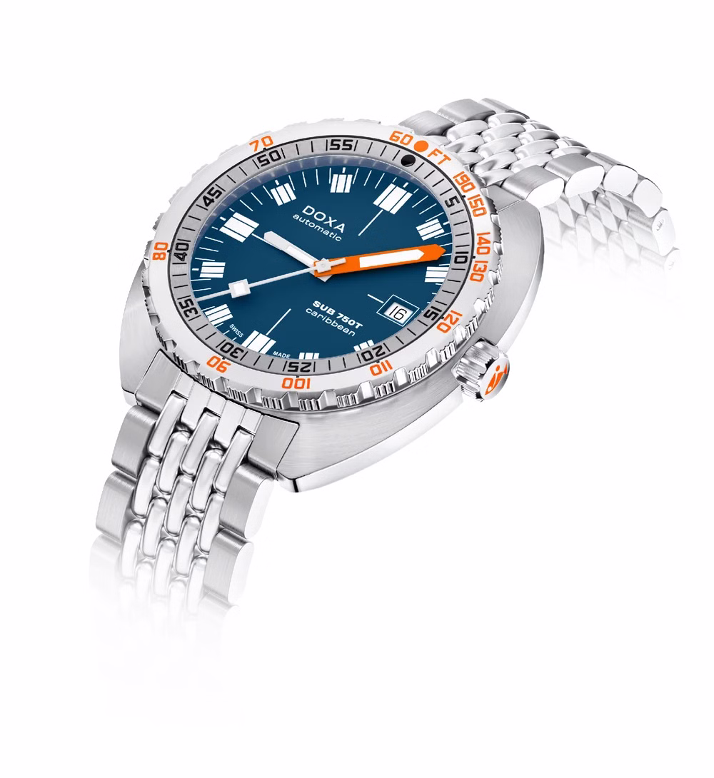 Doxa SUB 750T Caribbean 45mm - 825.10.201.10 - Bilde 2