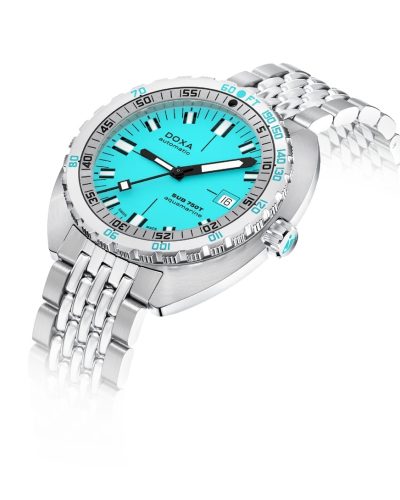 Alternative view of Doxa SUB 750T Aquamarine 45mm - 825.10.241.10