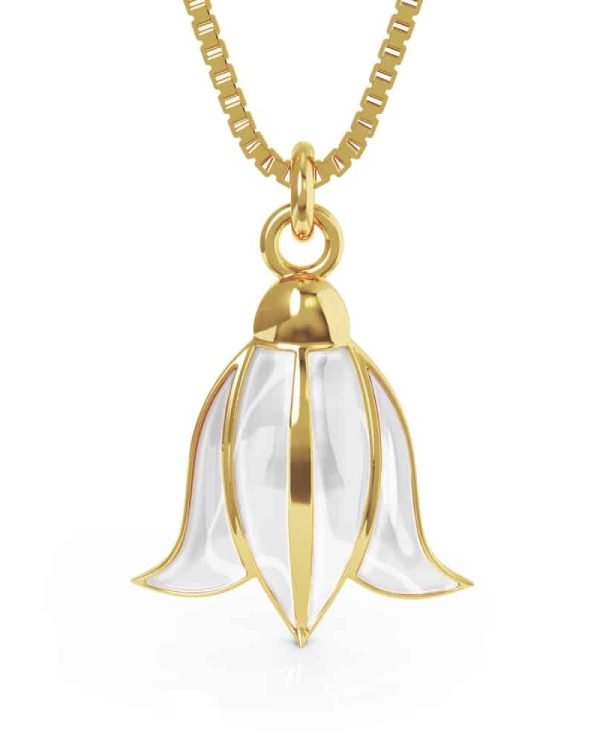 Anheng Hvit blåklokke