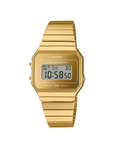Casio A700WEVG-9AEF – Gul/gulltonet klokke