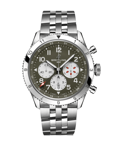 Breitling Super Avi B04 Chronograph GMT 46 Curtiss Warhawk - AB04452A1L1A1