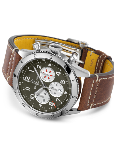 Breitling Super Avi B04 Chronograph GMT 46 Curtiss Warhawk - Bilde 3