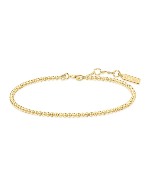 Ania Haie Gold Beaded Bracelet