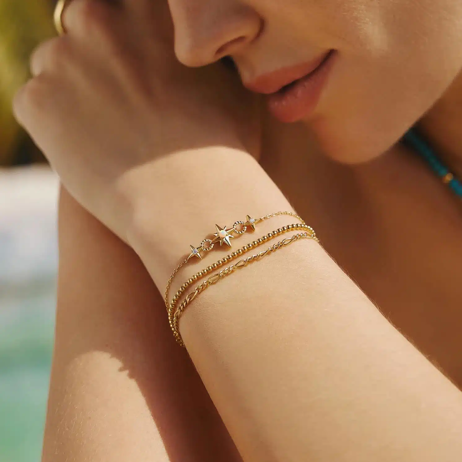 Ania Haie Gold Beaded Bracelet - Bilde 2