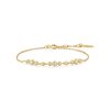 B075-06G ANIA HAIE GOLD GRADUATED TRIOS BRACELET B075-06G