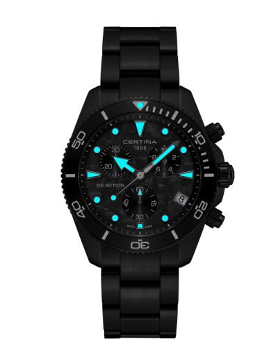 Alternative view of Certina DS Action Karbon Chrono 42mm - C048.417.33.201.00
