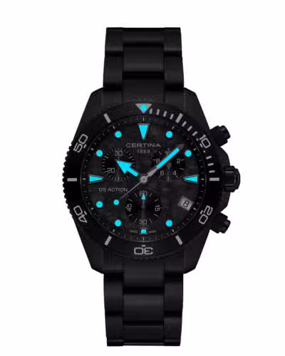 Alternative view of Certina DS Action Karbon Chrono 42mm - C048.417.33.201.00