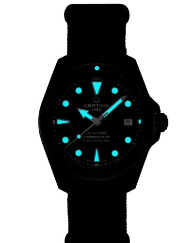 Alternative view of Certina DS Action Diver 38mm Powermatic 80 - C048.807.38.051.00