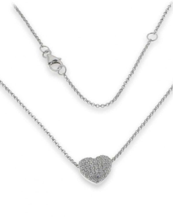 Charlotte Strømmen Jewellery sugar grande collier 925s+forgylt+klare zirkoner