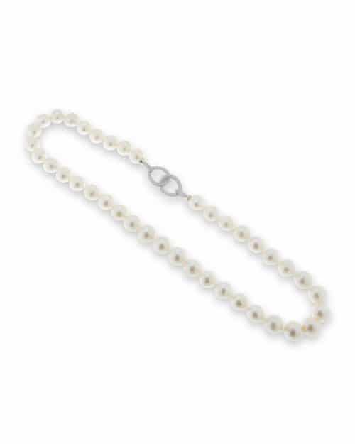 Charlotte Strømmen Jewellery mary collier perler +lås 925s+klare zirkoner