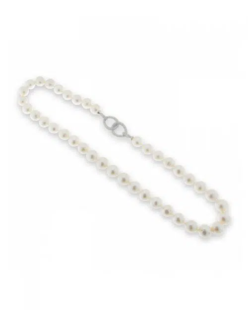 Charlotte Strømmen Jewellery mary collier perler +lås 925s+klare zirkoner