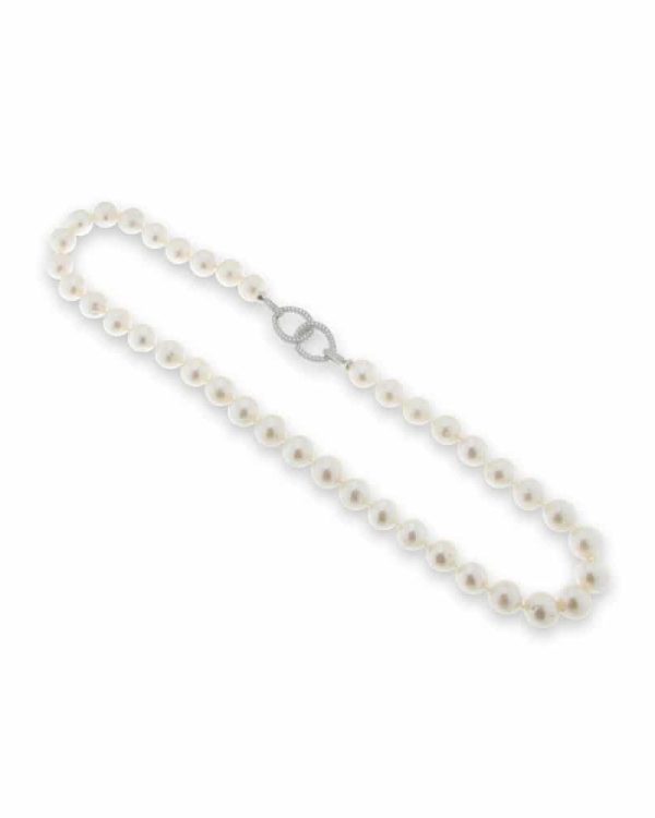 Charlotte Strømmen Jewellery mary collier perler +lås 925s+klare zirkoner