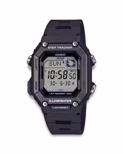 Casio WS-B1000-1AVEF – Sort/mørk klokke
