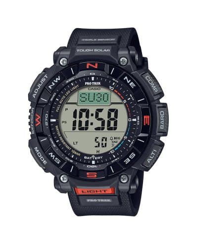 Casio Pro Trek PRG-340-1ER – Sort/mørk klokke
