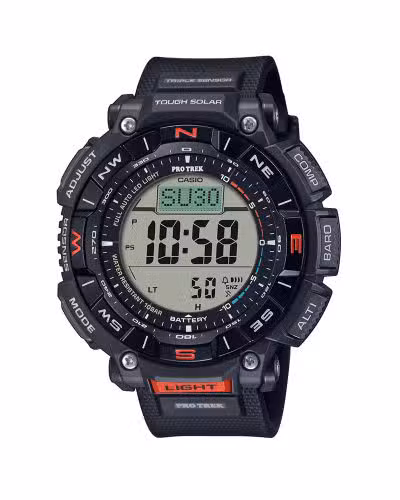 Casio Pro Trek PRG-340-1ER – Sort/mørk klokke