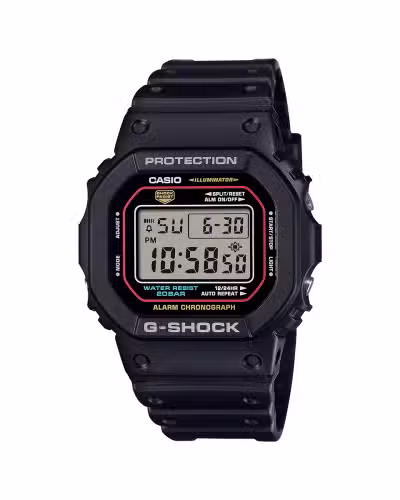 Casio G-SHOCK DW-5600RL-1ER – Sort/mørk klokke