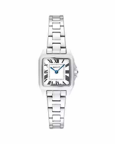 G193001 GANT SENECA SS M/LENKE. HVIT ROMER. Ø22X22