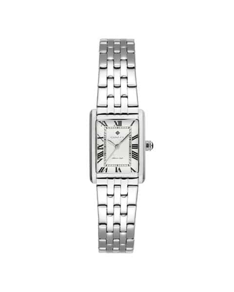 G195001 GANT RHODE ISLAND MINI SS M/LENKE SØLV ROMER. B20MM