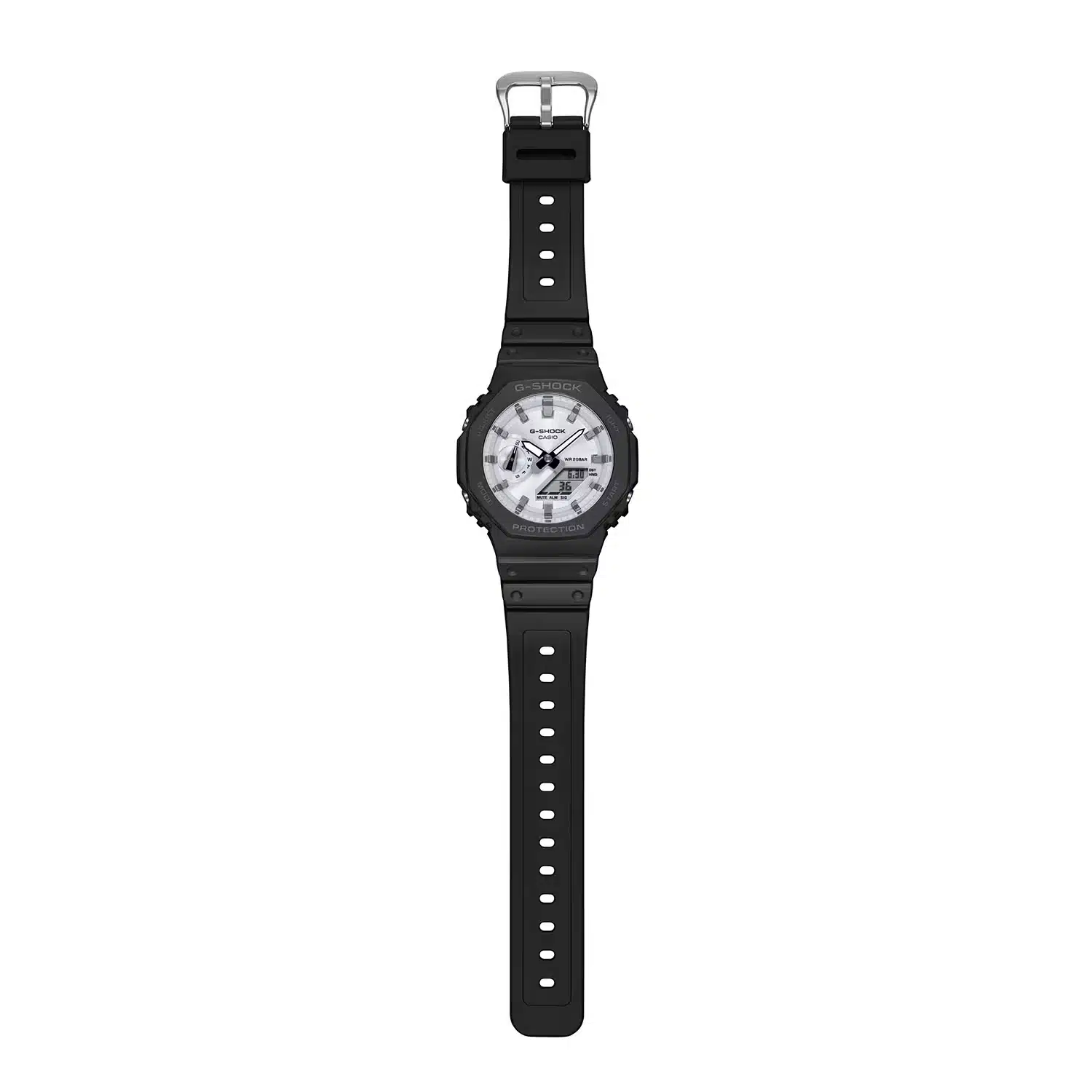 Casio G-SHOCK GA-2100WD-1AER – Sort/mørk klokke - Bilde 3