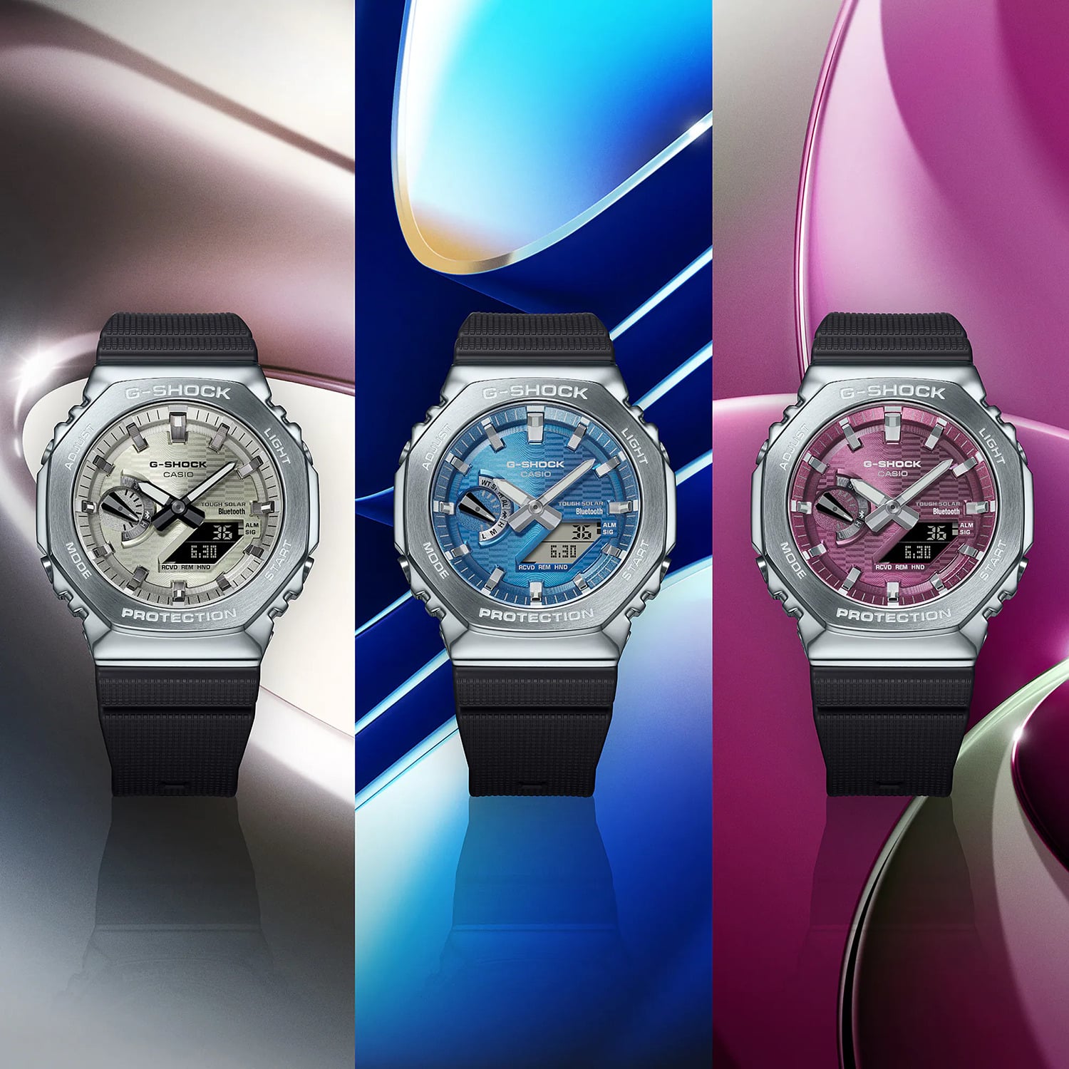 G-Shock 44mm - GBM-2100A-8BER - Bilde 7