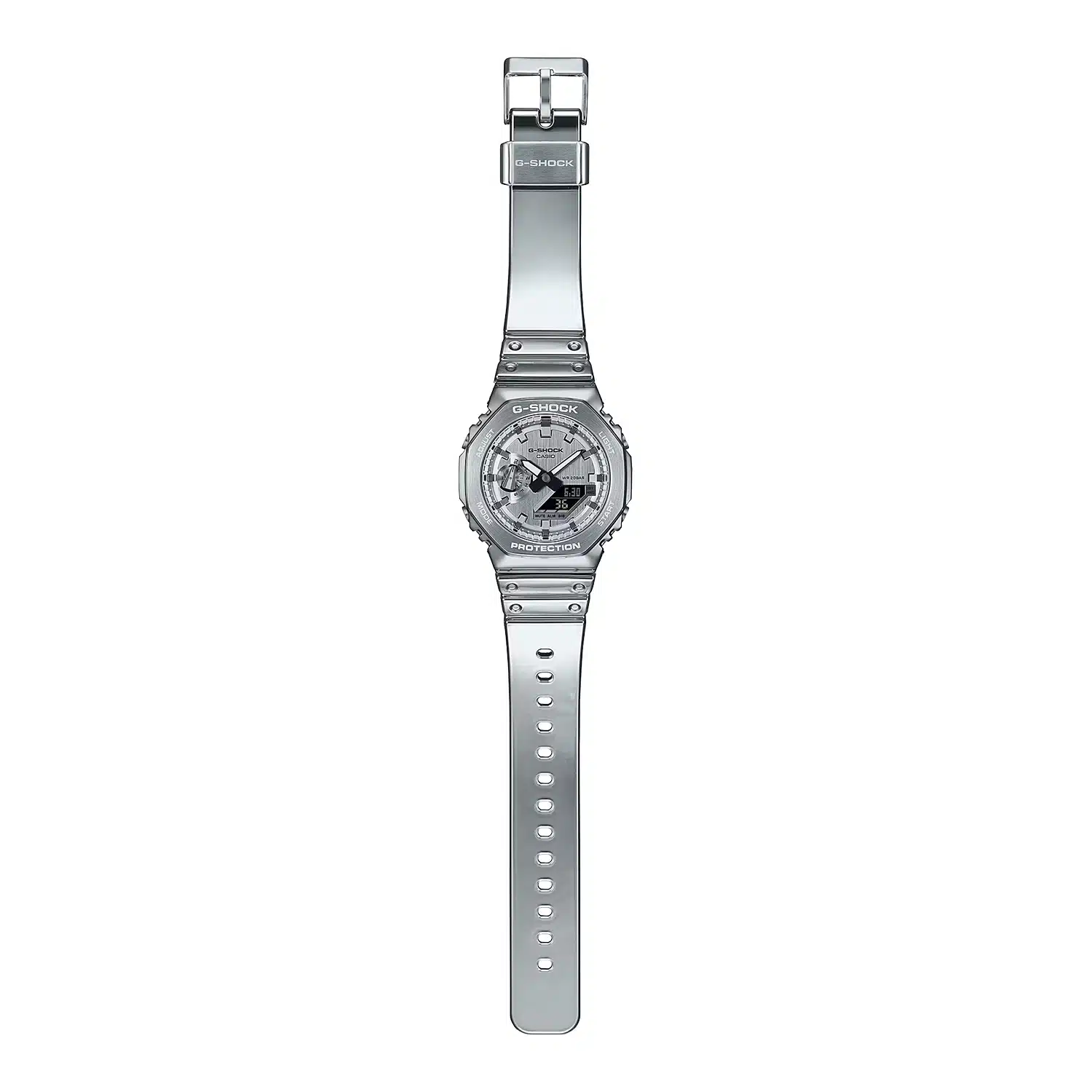 Casio G-SHOCK GM-2100YM-8AER – Grå/sølvfarget klokke - Bilde 3