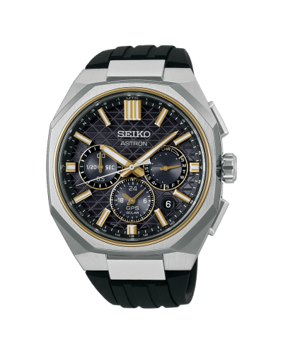 Seiko Astron GPS Solar Dual-Time Chronograph 43.4mm - HAB003J1