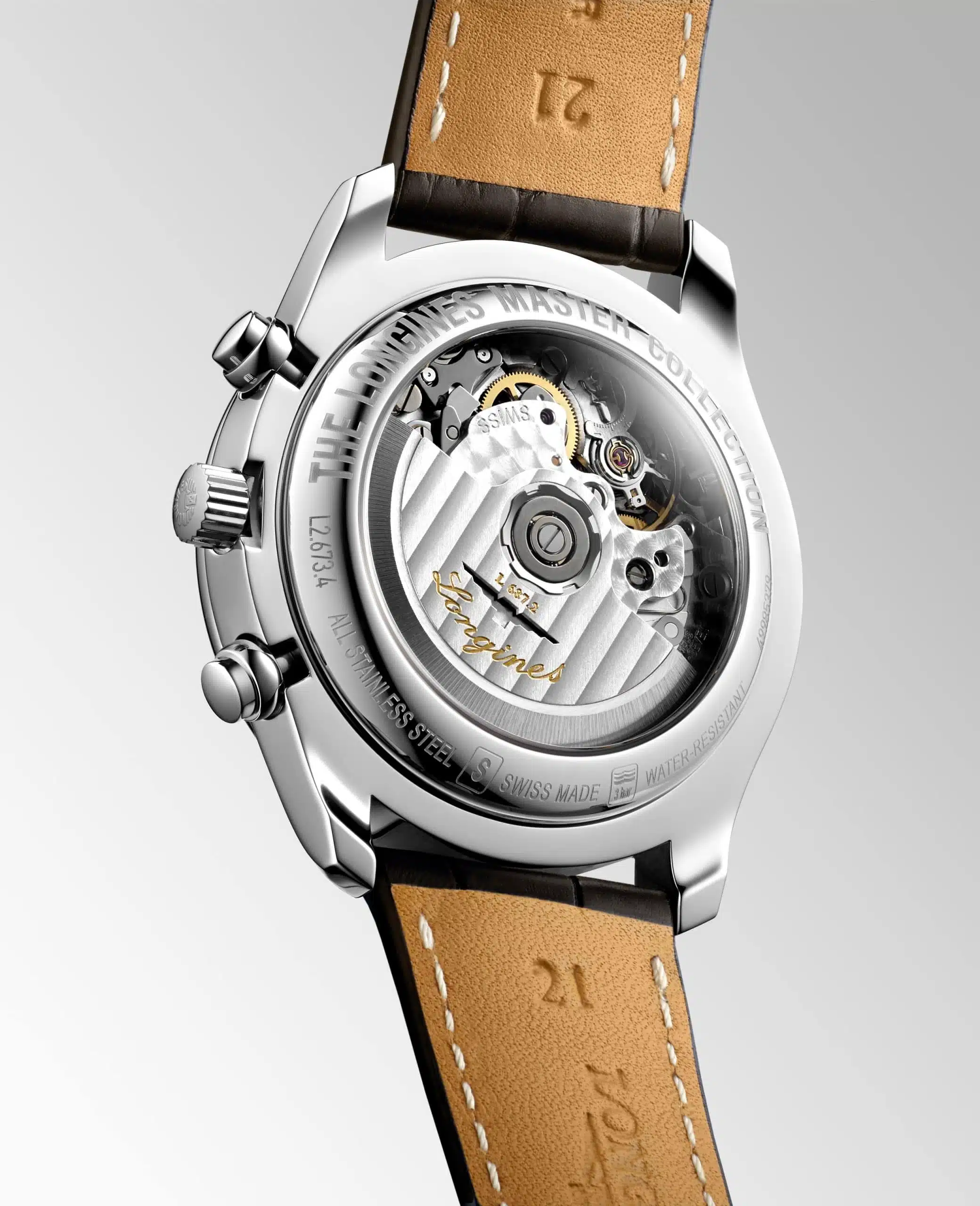 Longines Master Collection Chronograph Moon Phase 40mm - L2.673.4.78.3 - Bilde 3