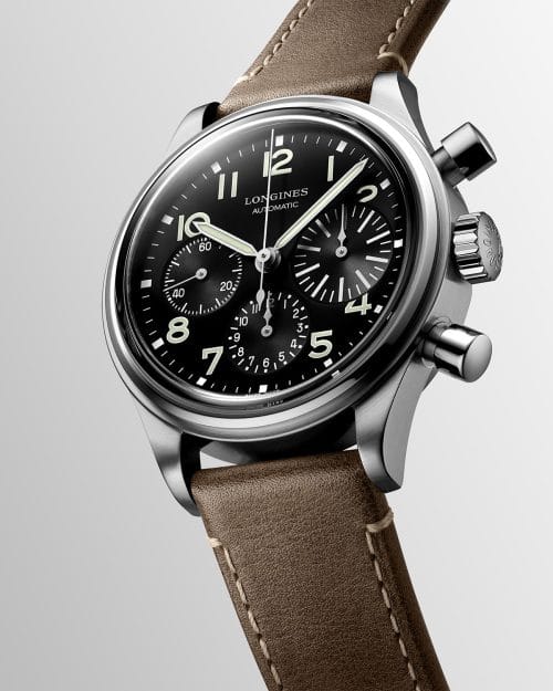 Alternative view of The Longines Avigation BigEye Small Seconds 41.00 mm - L2.816.4.53.2