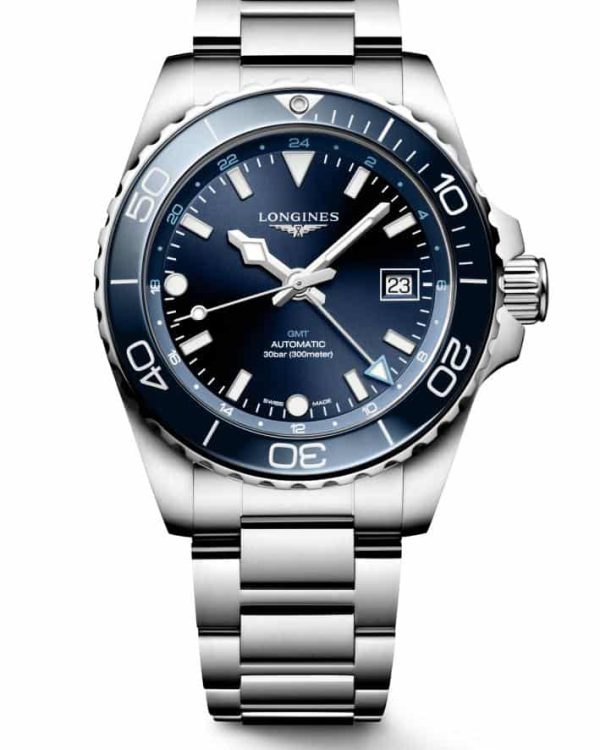 Longines HydroConqest GMT 41MM - L3.790.4.96.6