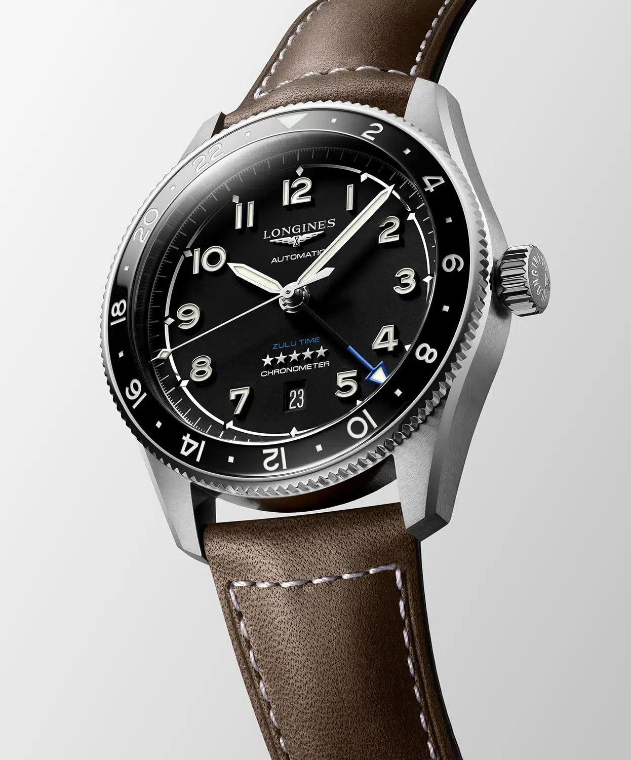 Longines Spirit Zulu Time GMT 42mm - L3.812.4.53.2 - Bilde 2