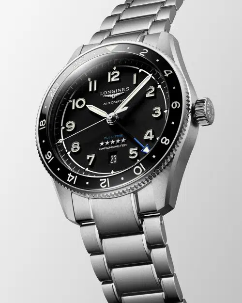 Alternative view of Longines Spirit Zulu Time GMT 42mm - L3.812.4.53.6